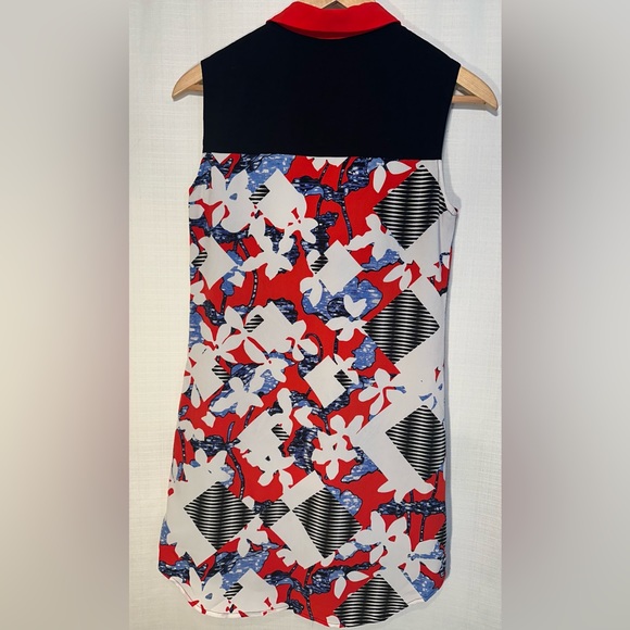 Peter Pilotto for Target Shirt Dress Button Front Sleeveless Size Small - Picture 5 of 15